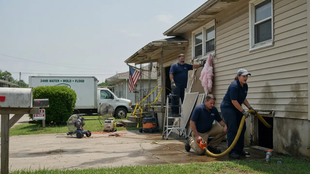 Water Damage Repair in Burgoon, OH near me